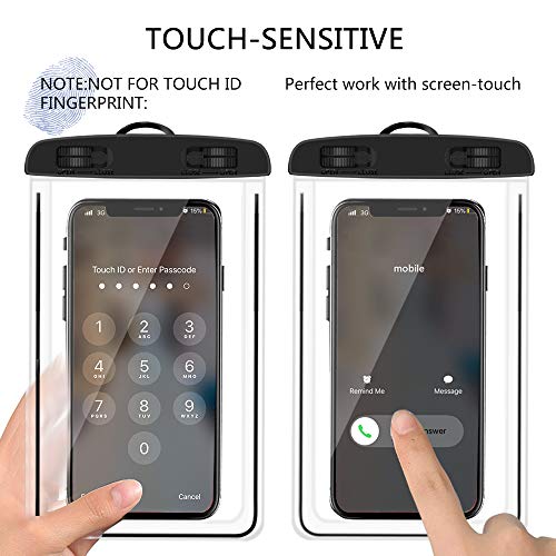 3 GLOUE+Waterproof+Universal+iPhone+Orange%25EF%25BC%258CBlack