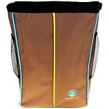 Logiclux Car Garbage Trash Can (Brown) - Leakproof Bag & Water Proof - Attach to Headrest with New Velcro and Snap Connector - Fits All Vehicles & Automobiles - Best for All Types of Litter - 100% Satisfaction Guaranteed