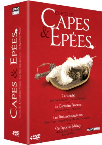 Capes & Épées - Coffret - Cartouche + Capitaine Fracasse + Les 3 Mousquetaires + On L'appelait Milady