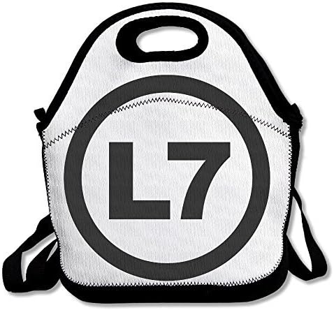 Black Donita SparksÂ (L7) Unisex Lunch Bag For Woman Man Kid