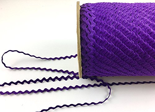 Trimplace 5/16" Purple Ric Rac - (50 Yards)