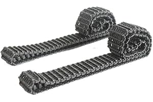 NOVAHOBBY One Pair of Plastic Tracks for 1/16 RC Remote Control Heng Long Tank (3869 Jagpanther 3879 Panther G Tank)