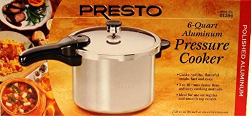 Presto Aluminium Pressure Cooker 6Qt