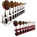 Clearance! WILLTOO 10 Holes Brush Storange Place Organizer Clear Acrylic 10 Lattices Cosmetic Shelf