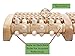 Wooden Foot Massage Roller with Reflexology (Large) Plantar Fasciitis Relief Acupressure Tool Bonus eBook Premium Quality, Lightweight Easy Foot Comfort