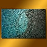 Wieco Art Modern Contemporary Abstract Oil Paintings Ready to Hang Canvas Wall Art