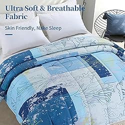 HOMBYS Oversized King Comforter 116x120,Beach Theme