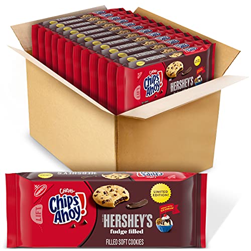 CHIPS AHOY! Chewy Hershey’s Fudge Filled Chocolate Chip Cookies