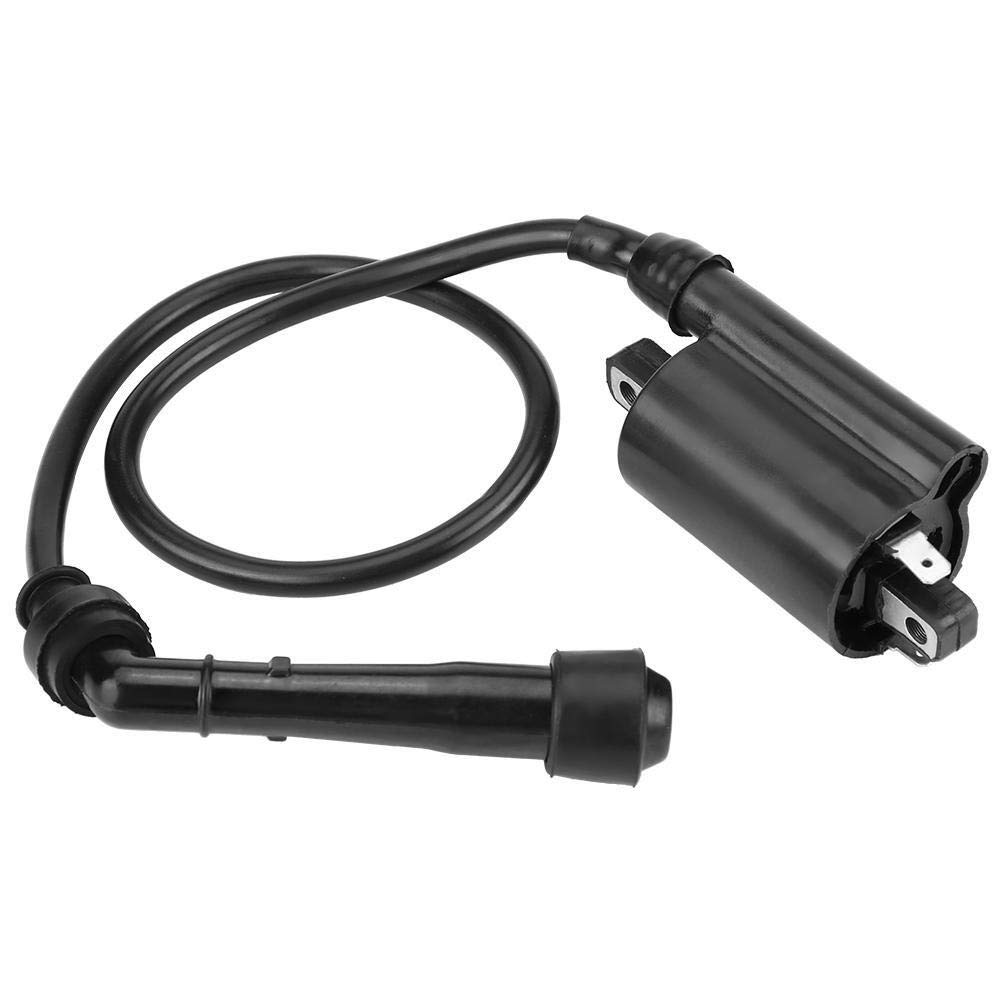 KSTE 2pcs Ignition Coil Fit Compatible with KAWASAKI EX500 NINJA 500 500R 1987-2009 Ignition Accessory