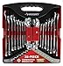 Husky 28CW002NC 28-Piece SAE and Metric Combination Wrench Set and Plastic Labeled Storage Case