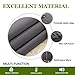 NICETOWN Living Room Blackout Curtain Panels - (Mist Grey) 52