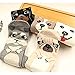 YSense 5 Pairs Cat Fuzzy Socks For Women Cute Winter Warm Animal Fluffy Socks Cozy Soft Sleeping slipper Socks