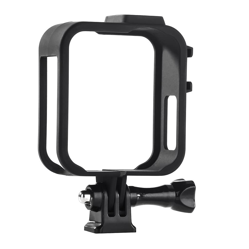 NMD&LR Housing Frame for GoPro Max, Plastic Protective Frame Housing Cage with Dual Cold Shoe Mounts, Cmera Mount Accessories with Quick Pull Movable Socket and Screw