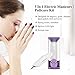 TOUCHBeauty Electric Nail File Drill Buffer Polisher Set with LED Light, Professional 5in1 Portable Manicure & Pedicure Kit for Natural Acrylic Nail Home Use,Nail Salon Battery Powered Purple TB-1333