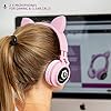 PowerLocus-Wireless-Bluetooth-Headphones-for-Kids-Kid-Headphone-Over-Ear-with-LED-Lights-Foldable-Headphones-with-MicrophoneVolume-LimitedWireless-and-Wired-Headphone-for-PhonesTabletsPCLaptops PowerLocus Wireless Bluetooth Headphones for Kids, Kid Headphone Over-Ear with LED Lights, Foldable Headphones with…