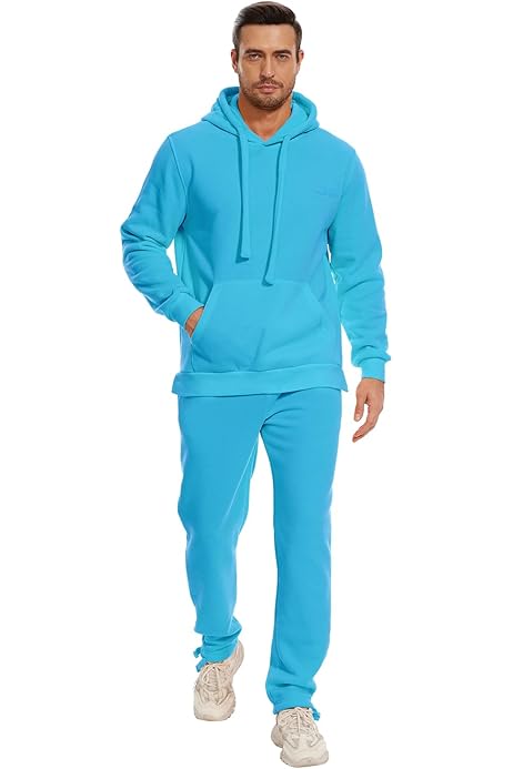 Nike Hoodie JIHUILAI Men's 2-Piece Track Suit Hoodie