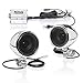 BOSS Audio Systems MC420B Motorcycle Speaker System - Class D Compact Amplifier, 3 Inch Weatherproof Speakers, Volume Control, Great for ATVs, Motorcycles and All 12 Volt Vehicles primary
