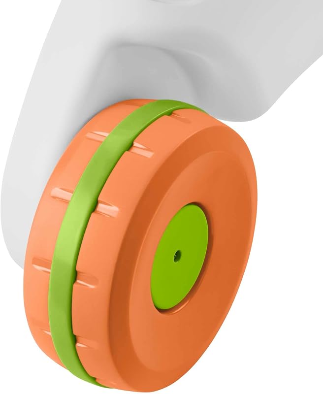 Fisher-price, andador panda 2 faces com atividades com luzes e sons, brinquedo para caminhar ou sentar com estampa de selva, presente para bebê acima de 6 meses (mattel hjy73)