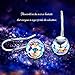 CRYSLOVE Fantastic World Series Aurora Borealis Ball Crystal Earrings for Women 925 Sterling Silver Drop Dangle Rainbow Earrings,Elegant Jewelry Packaging