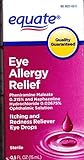 Eye Allergy Relief, 0.5 fl oz, Itching and Redness Reliever, By Equate (1)