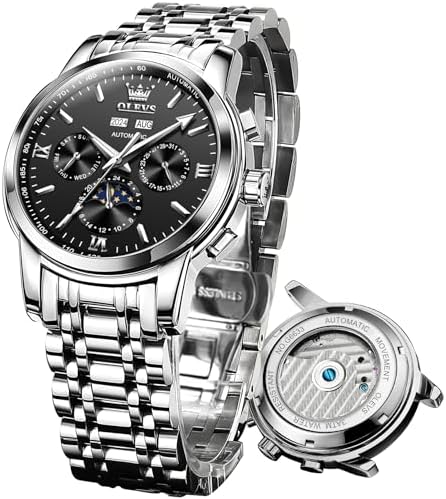 OLEVS Automatic Mechanical Watches for Men,Mechanical Self Winding