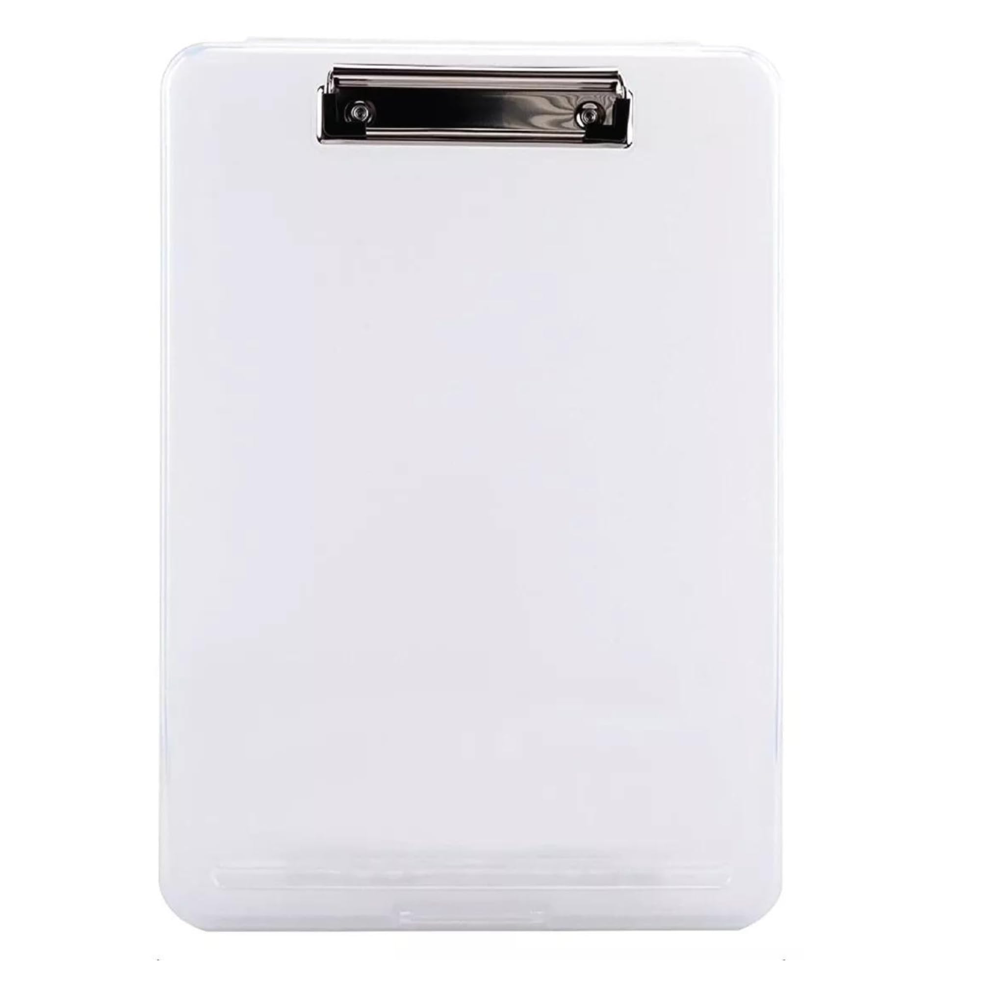 A4 Clipboard Box File Durable Waterproof Document Filing Storage Case Office (Clear)