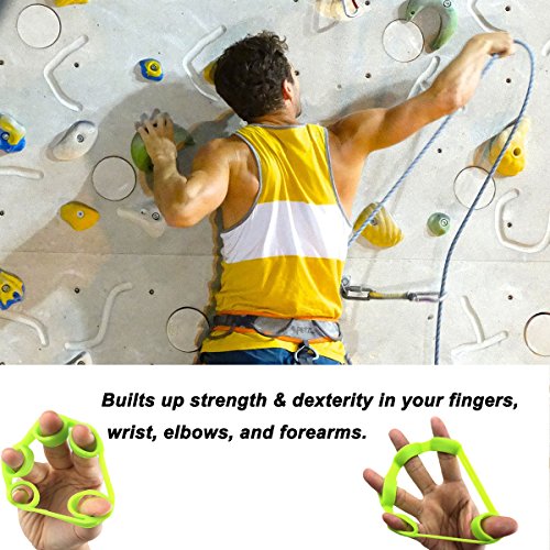 image for Frelaxy Finger Stretcher Hand Extensor Exerciser Set, Extra Thick & Up