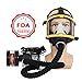 Electric Constant Flow Supplied Air Fed Full Face Gas Mask Respirator System