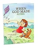 Hallmark Personalized Books: When God Made You (Girl)