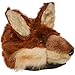 Rittle Furry Red Fox Animal Hat, Realistic Plush Costume Headwear - One Size