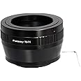 Fotasy Adjustable T2/ T Mount lens to Fuji X Adapter, T Mount to Fujifilm X Mount Adapter, Compatible with Fujifilm X-Mount Cameras X-Pro2 X-E2 X-E3 X-A5 X-M1 X-T1 X-T2 XT3 X-T10 X-T20 X-T30 X-H1