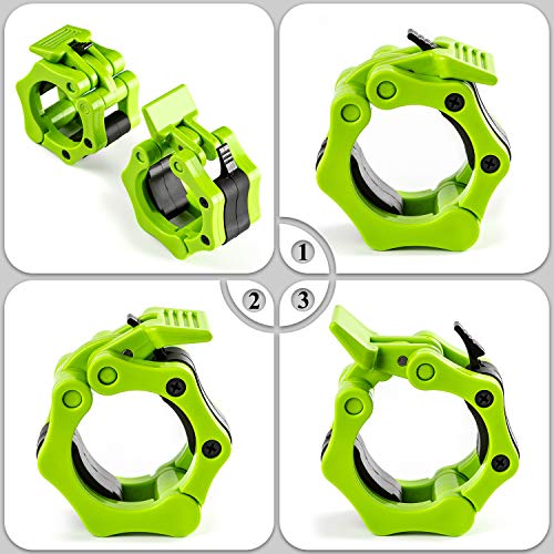 Fidyn Olympic Barbell Clamp Pro Training Quick Release Safety Collars