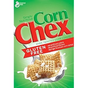 Maïs Chex Glutenvrije Oven Geroosterde Maïs Granen 340g 12oz