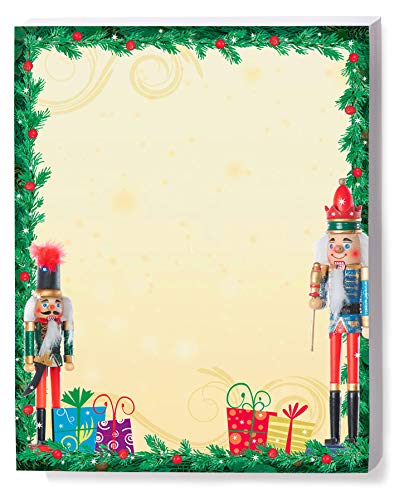Holiday Stationery, Nutcracker Soiree 8 1/2 x 11 Printable Paper, 25-Pack
