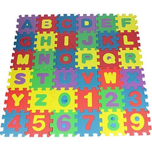 Buy Jumbo Global 36 Pieces Alphabet Floor Mats For Kids Puzzle