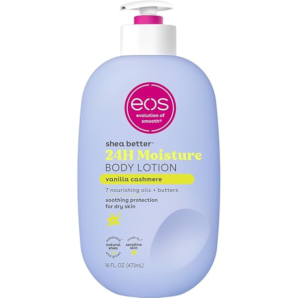 EOS SHEA BETTER BODY LOTION VANILLA CASHMERE, 24-HOUR...