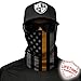 Salt Armour Face Mask Shield Protective Balaclava Bandana Microfiber Tube Neck Warmer (Thin Gold Line)