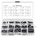 Yosoo 140Pcs Stainless Steel Key Keystock Assortment Round Ended Keyway Parallel Drive Shaft Keys Set 8mm, 10mm, 12mm, 16mm, 20mm, 25mm, 30mm