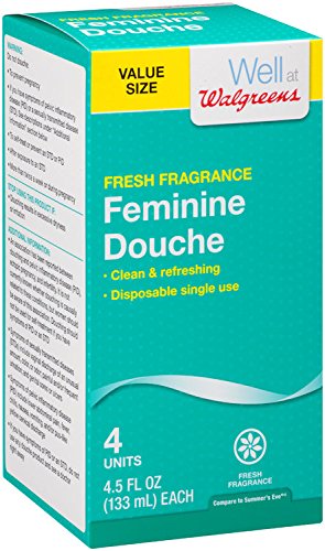 Well at Walgreens Fresh Fragrance Feminine Douche 4-4.5 fl. oz. Bottles Value Size