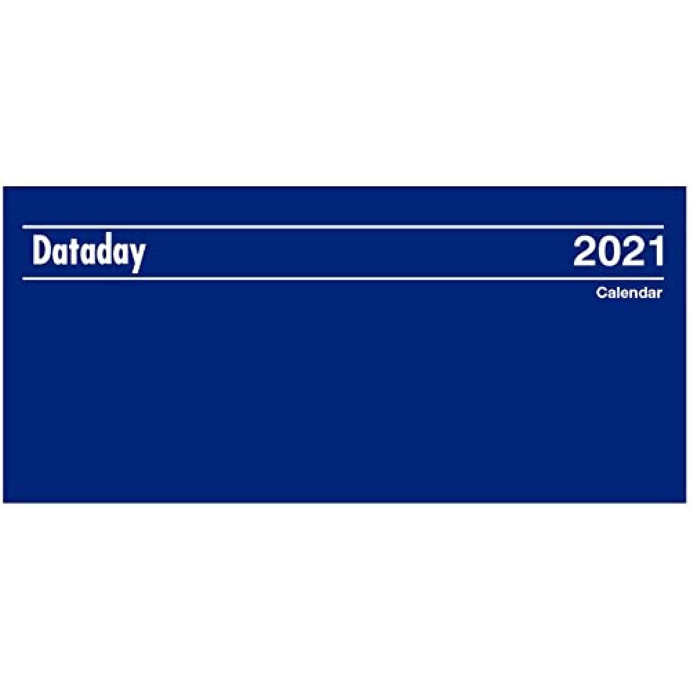 Charfleet- Dataday Three Month View Desk Calendar Dataday Calendar - Ref DC3MSP