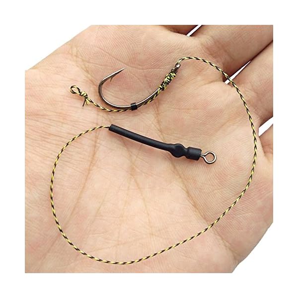 JL-Sport-18pcs-Carp-Fishing-Hair-Rigs-Braided-Thread-8245-Curve-Shank-Hook-Swivel-Boilies-Carp-Rigs-Carp-Fishing-Accessories-Tackles