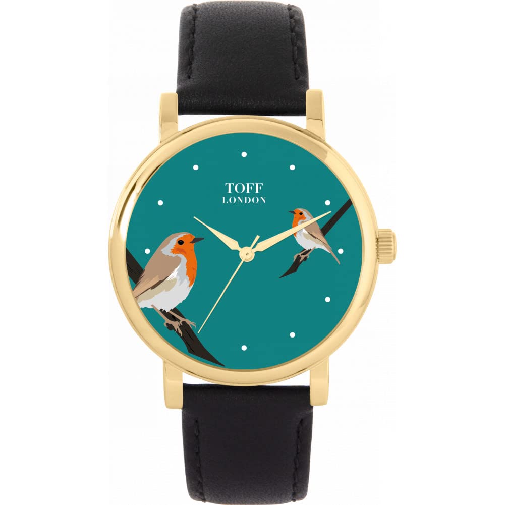 Toff London Ladies Robins Bird Watch