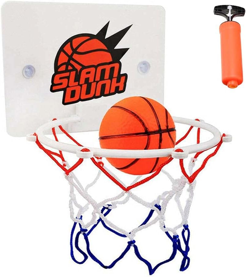 Wall Mount Basketball Hoop Backboard Set For Outdoor and Indoor
