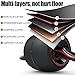 Wolfyok Ab Roller Wheel Ab Carver Pro Roller Exercise Equipment Smart Brake Rebound Knee Pad Included Abs Abdominal Core Fitness Workouts Training Men Women Beginners Professionals
