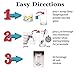 Clear DysphagiAide® Instant Beverage and Food Thickener Powder for Those with Swallowing Difficulty (Dysphagia) (150 Servings)