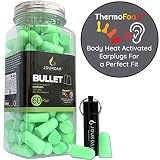 Ear Plugs for Sleeping Block Out Snoring, Premium Thermo Foam Noise Reduction and Cancelling Earplugs for Shooting Range Sleep Loud Events Construction Work Study by Jourdak New NRR/SNR 36db 60Pair