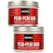 NOMU Peri Peri Seasoning Blend (2-Pack | 4.58oz) - Rub Mix of 13 Premium Herbs, Spices & Chili - Paleo, Vegan, Non-Irradiated, No MSG or Preservatives