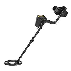Docooler Metal Detector, LCD Display Metal Detector Nugget Detector Gold Digger Treasure Hunter with Adjustable Sensitivity Waterproof Search Coil