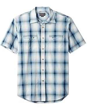 Men's Short Sleeve Dressy Western Shirt