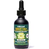 Life Cykel -Turkey Tail Mushroom Liquid Extract Kakadu Plum- 100% Organic Turkey Tail Mushrooms-Immune Support Supplement Immune Defense Antioxidants Vitamin C Made in US, 2 Fl oz(Packaging May Vary)
